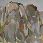 Bschorderet_1981-6-BUD3_Le Calme_24.7.81_75x56.5_huile sur papier