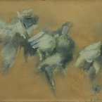 Bschorderet_1992-1-A_Les oies du capitole_05.07.92_20x25.8_gouache sur papier