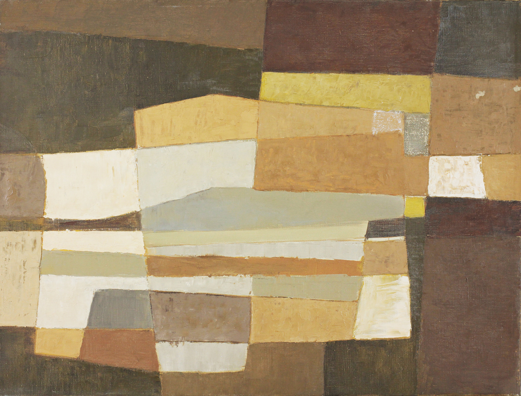 huile sur toile  ND NS 61 x 46.5 petit défaut haut droit