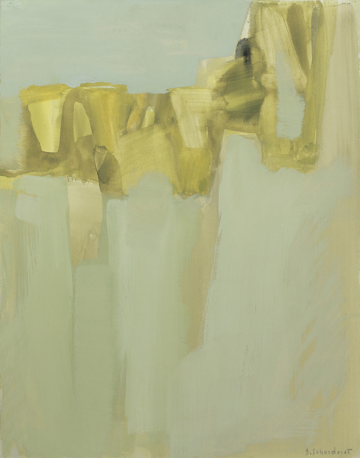 1964-12-N_Eté 64_1964, 37x29_gouache sur papier