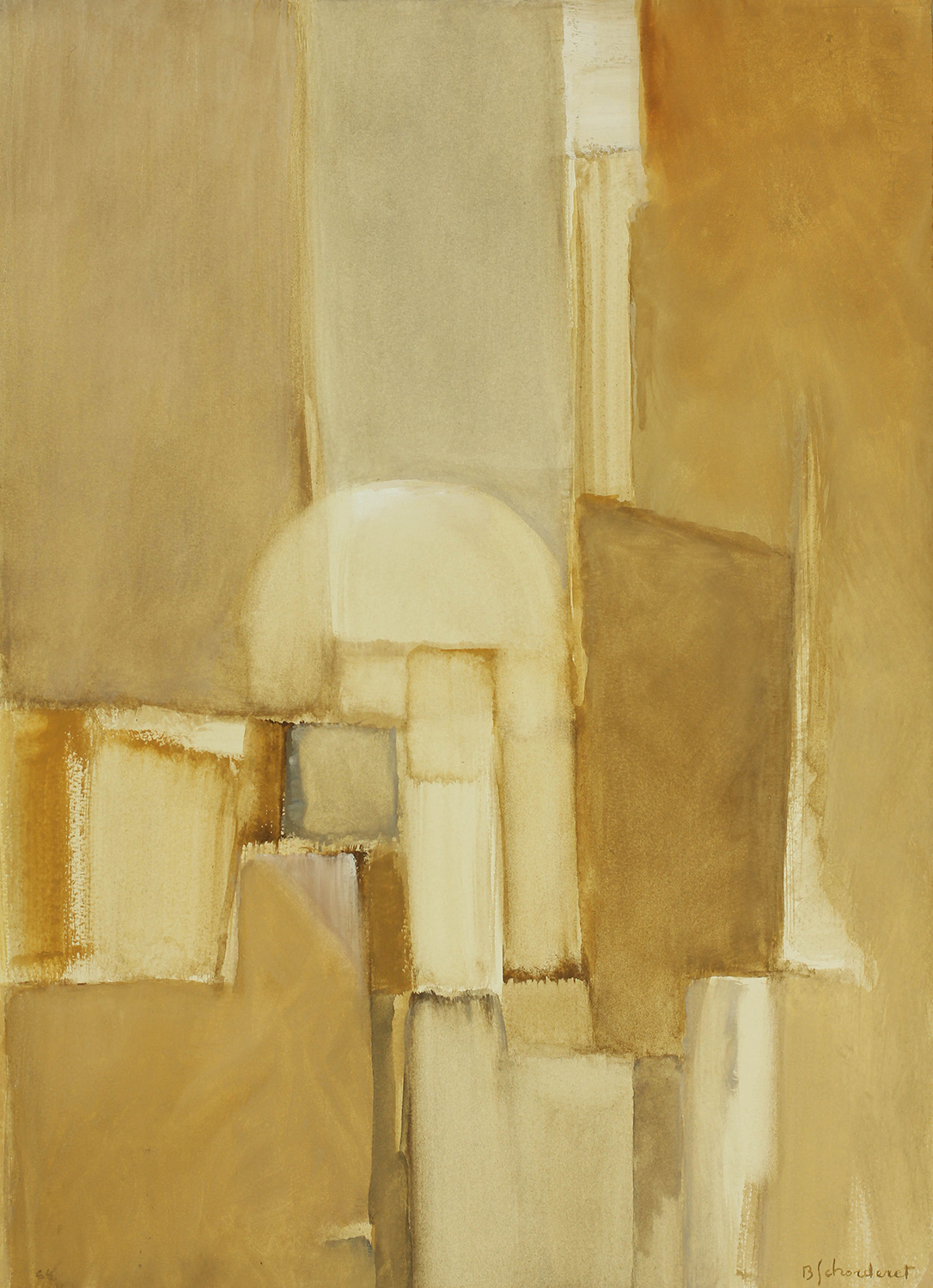 1964-20_Lumière tunisienne_1964_58x41.5_gouache sur papier