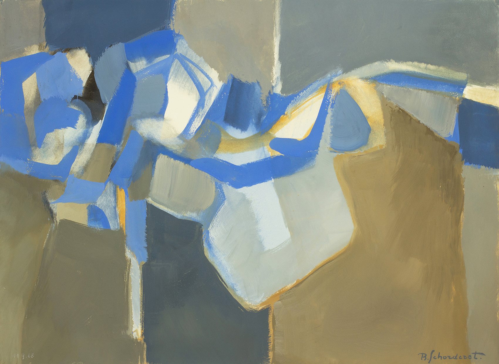 1968-4-BUG1*_Signe bleu_11.09.68_38x51.5_gouache sur papier