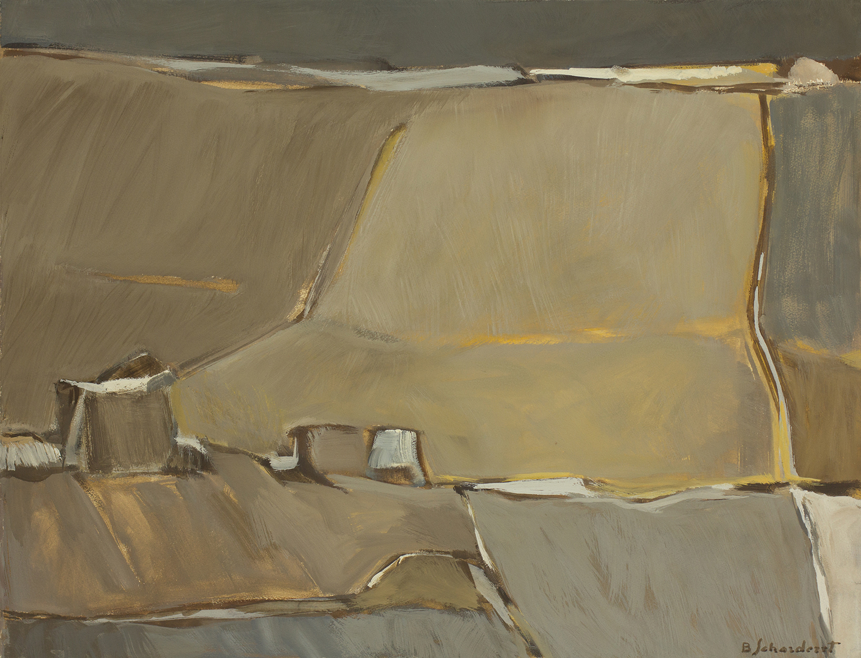 1972-1-BUG3_Paysage gris_1972_50x64.5_gouache sur papier