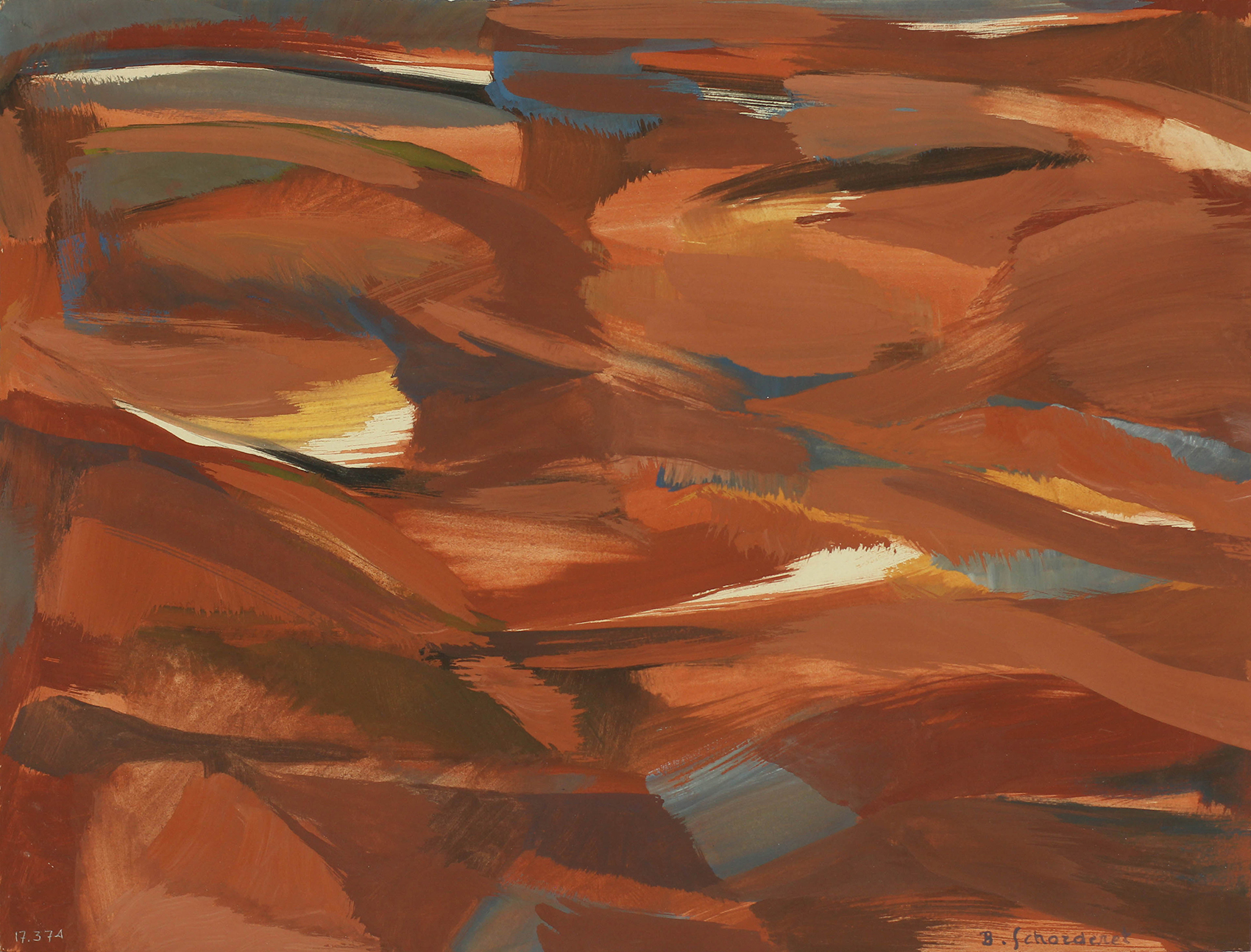 1974-1-U_Intensité_30x39.5_17.03.74_gouache sur papier