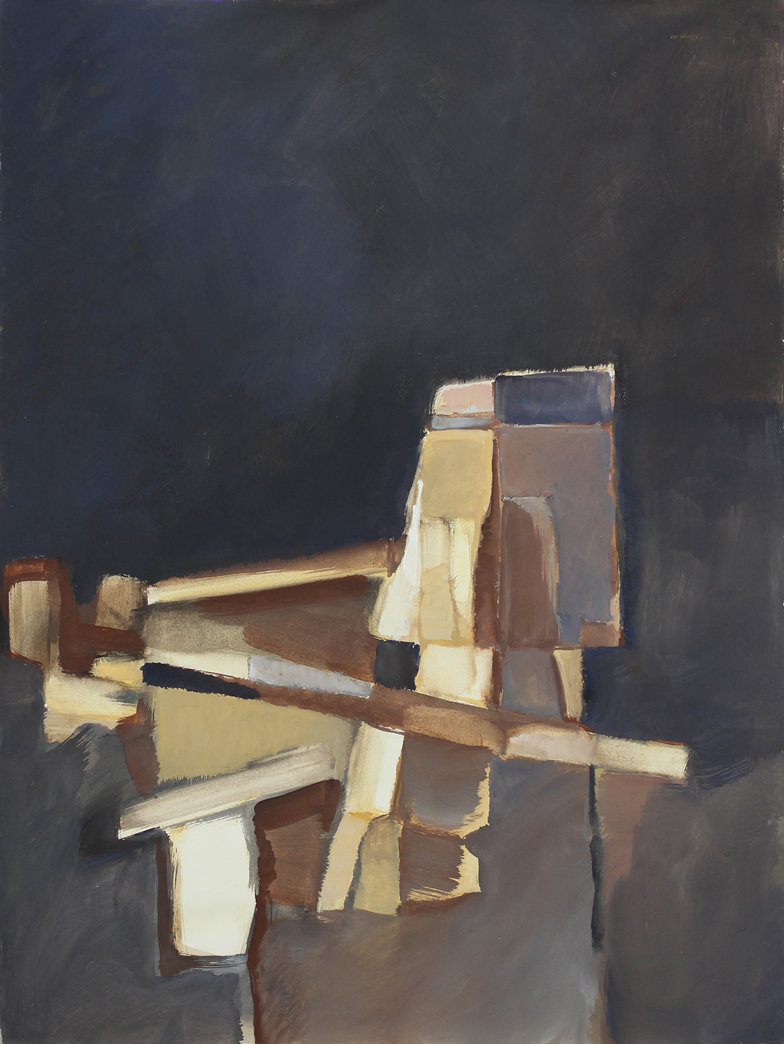 Bschorderet_1978-13-E:CLA4_14.07.78_65.5x50_gouache sur papier