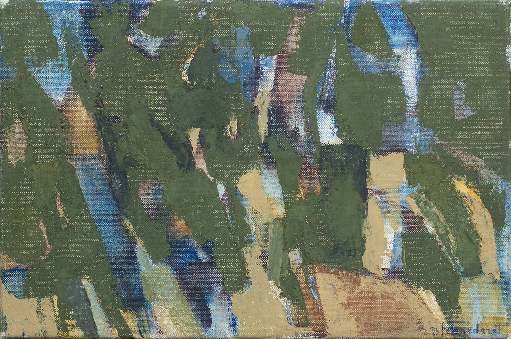 Bschorderet_1979-2-K_30.6.79_22x34_huile sur toile