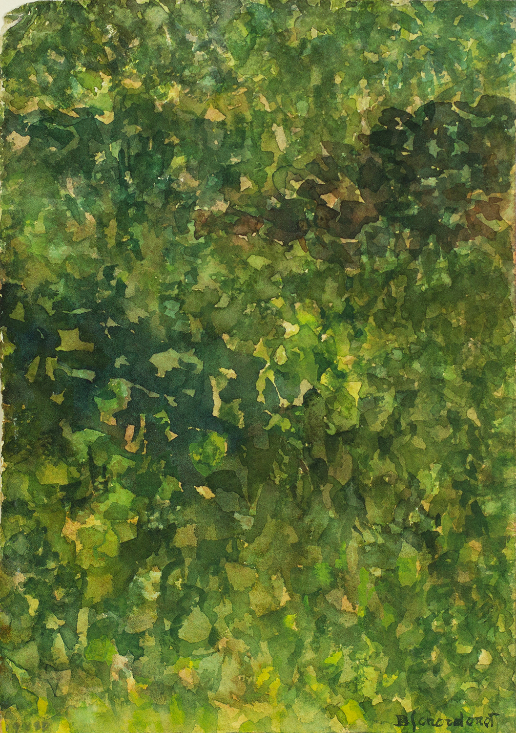 Bschorderet_1980-2-C_09.08.80_28x19.5_aquarelle sur papier