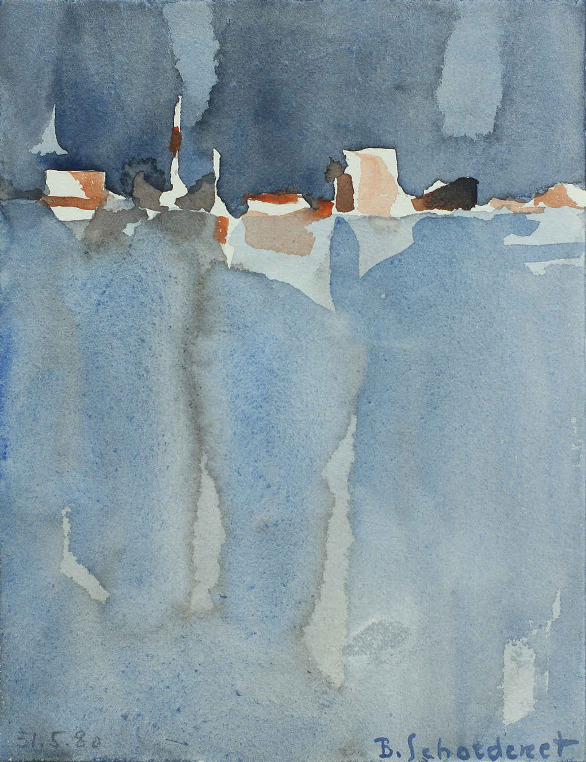 Bschorderet_1980-5-Q_31.5.80_17x13.3_gouache sur papier