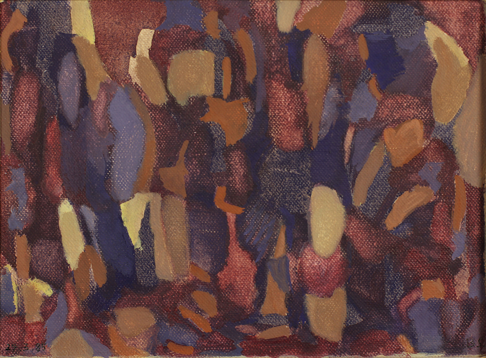 Bschorderet_1985-2-Q_29.3.85_15.5x21_huile sur toile