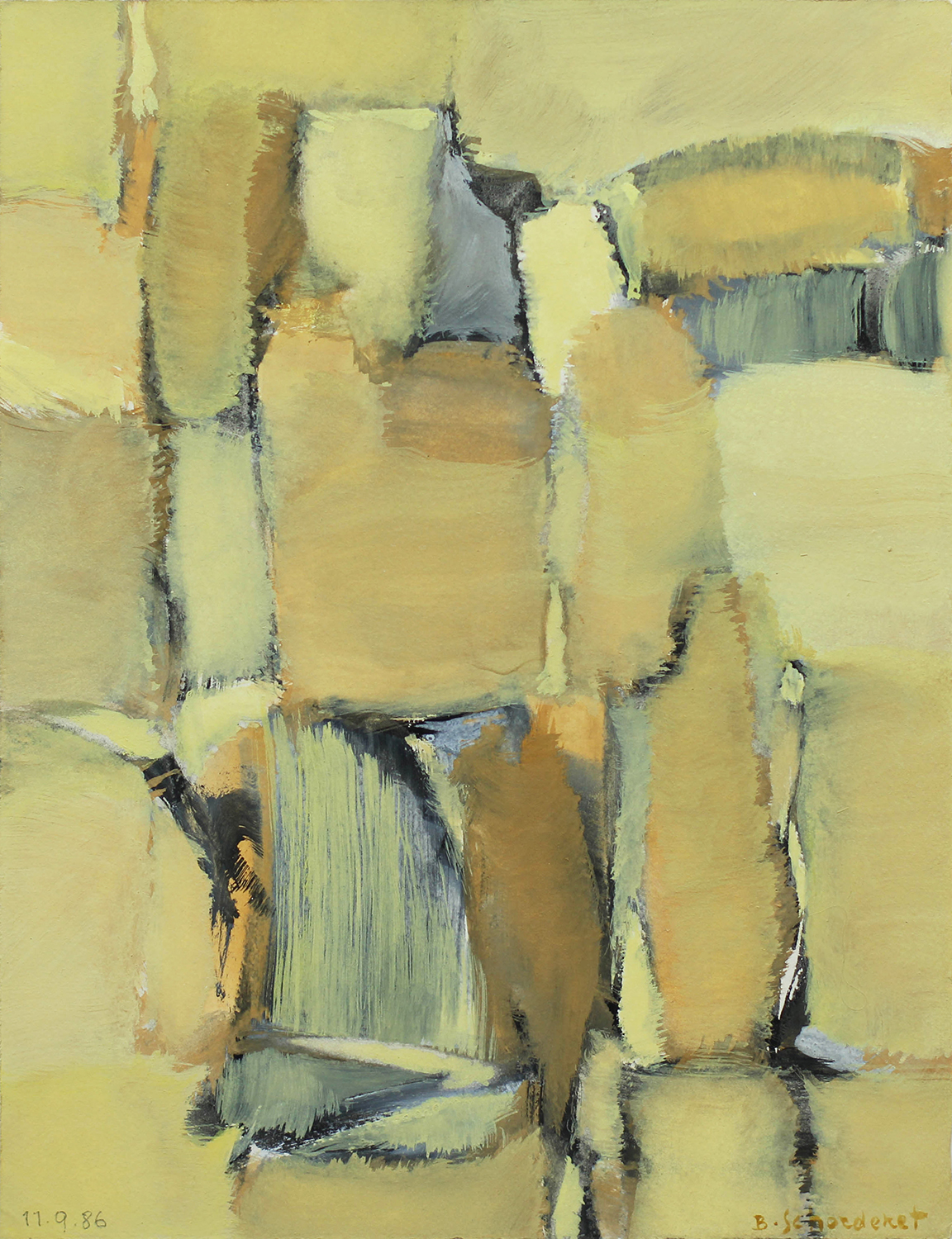 Bschorderet_1986-13-E:CLA4_11.9.86_26 x 20_gouache sur papier