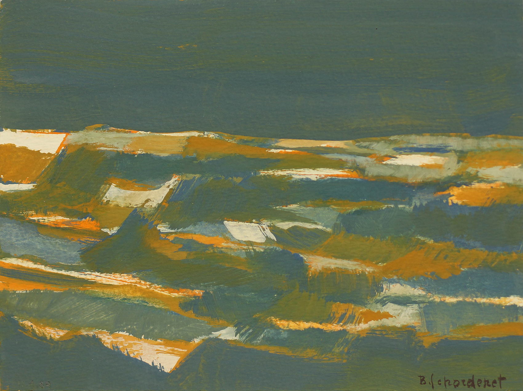 Bschorderet_1989-28-E:CLA4_11.4.89_19x25_gouache sur papier