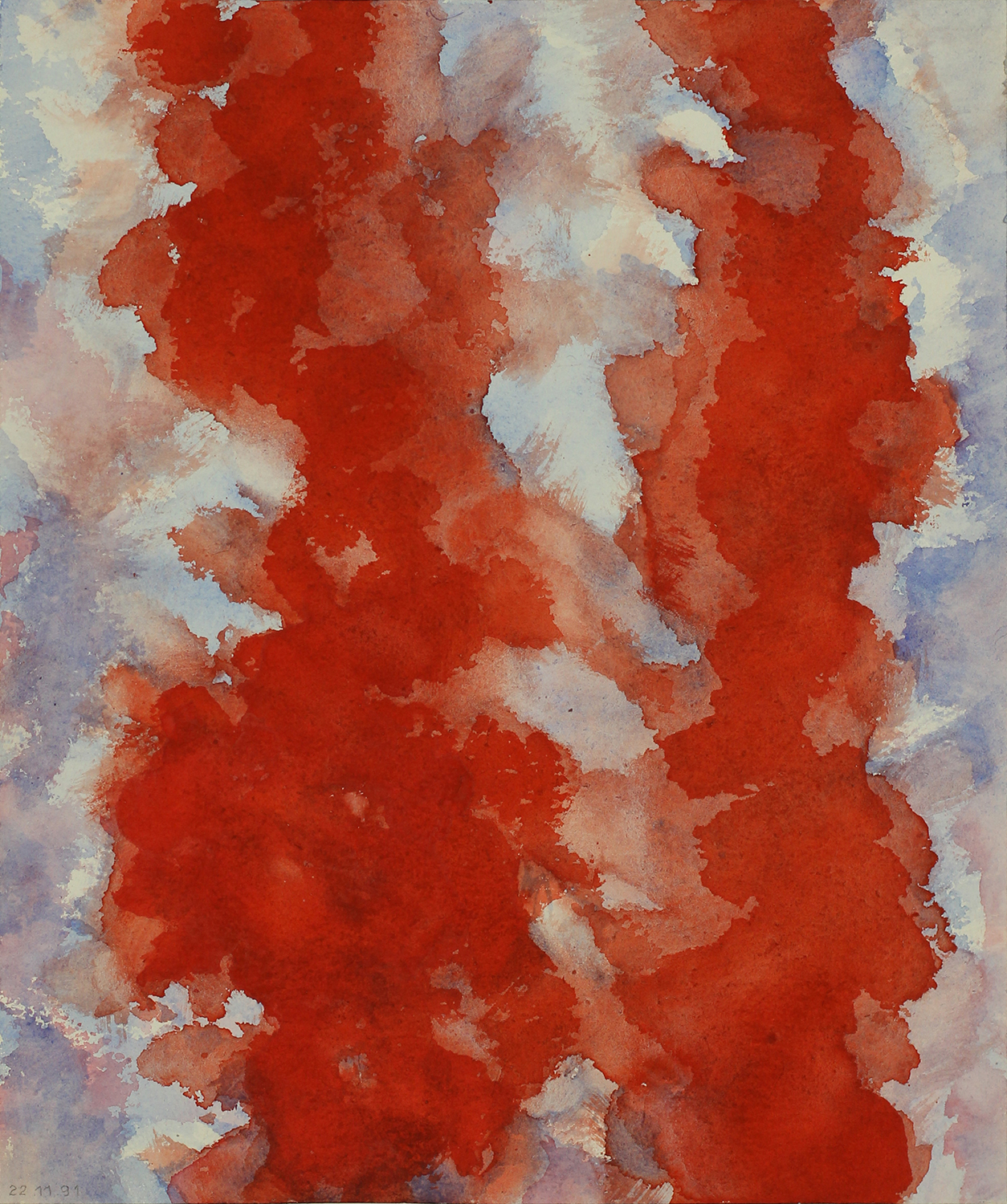 Bschorderet_1991-12_22.11.91_gouache sur papier