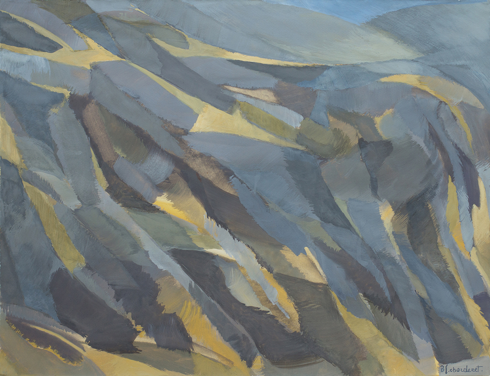 Bschorderet_1992-4-O_Bretagne_1992_40x52_gouache sur papier