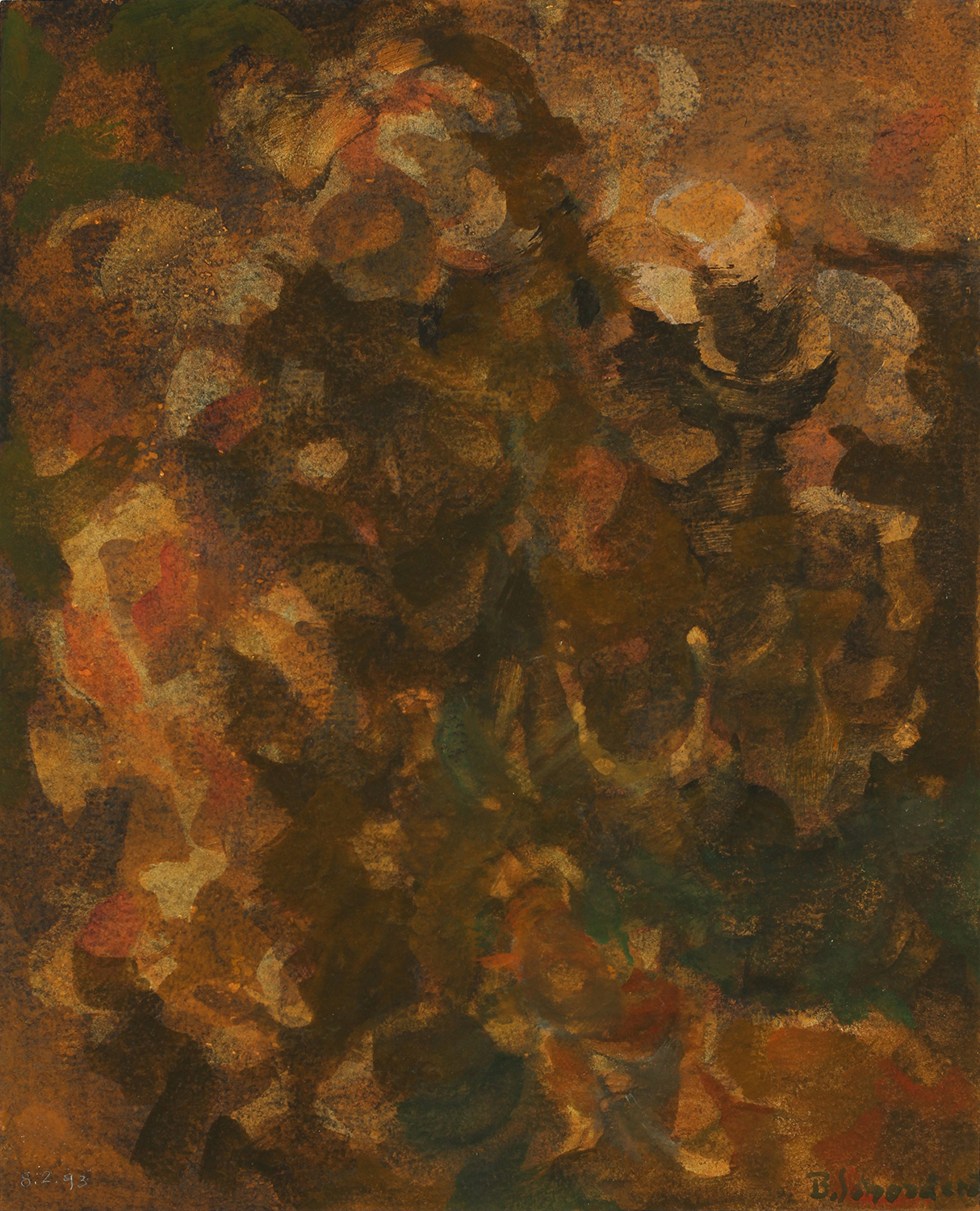 Bschorderet_1993-9-V_plénitude_8.2.93_gouache sur papier