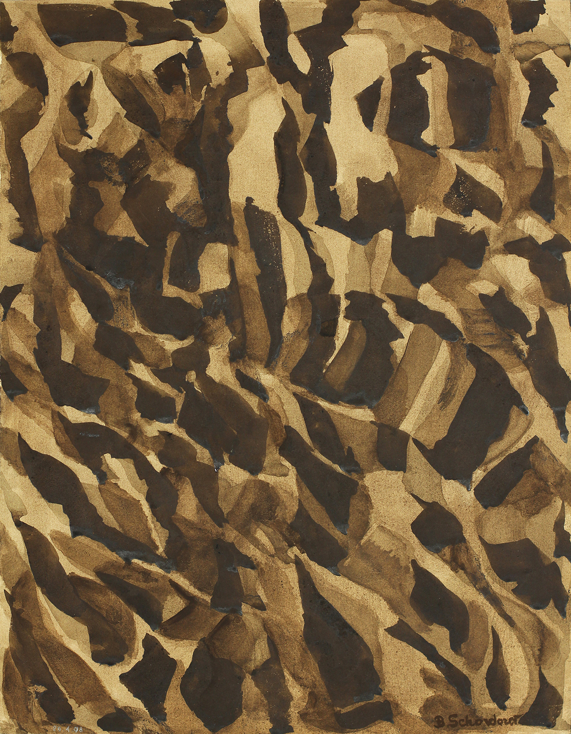 Bschorderet_29.4.98_encre sur papier