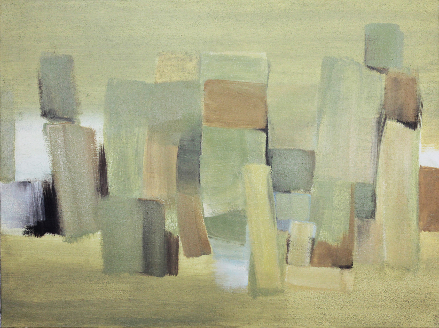 Huile sur toile 116x87 ND NS